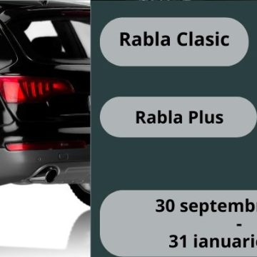 Sesiunea de depunere a dosarelor în cadrul programelor Rabla Clasic și Rabla Plus a fost prelungită Sesiunea de depunere a dosarelor în cadrul programelor Rabla Clasic și Rabla Plus a fost prelungită