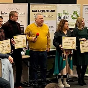 ADIGIDM Maramureș a fost printre cele 5  ADI-uri premiate la Gale Premiilor revistei Info Mediu