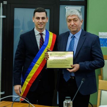 Prof. Univ. Dr. Vasile Berinde a primit titlul de “Cetățean de onoare al județului Maramureș”
