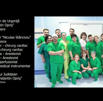 Video | George Oros, managerul Spitalului Județean ”Dr. Constantin Opriș” mulțumește echipei mixte pentru efectuarea primei intervenții de succes pe cord deschis Video | George Oros, managerul Spitalului Județean ”Dr. Constantin Opriș” mulțumește echipei mixte pentru efectuarea primei intervenții de succes pe cord deschis