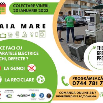 ADIGIDM Maramureș: O nouă campanie de colectare aparate electrice ADIGIDM Maramureș: O nouă campanie de colectare aparate electrice