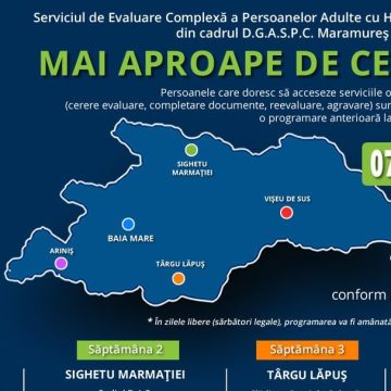 Serviciul de Evaluare Complexă a Persoanelor Adulte cu Handicap (SECPAH) se va deplasa în teritoriu și în luna ianuarie 2023
