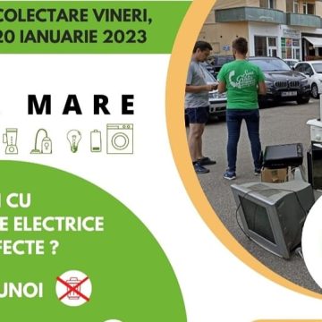ADIGIDM Maramureș: Prima campanie de colectare deșeuri electrice și electronice din acest an în Baia Mare ADIGIDM Maramureș: Prima campanie de colectare deșeuri electrice și electronice din acest an în Baia Mare