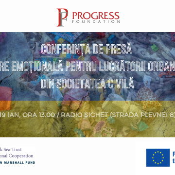 Conferință de presă pe tema acomodării emoționale pentru lucrătorii organizațiilor din societatea civilă