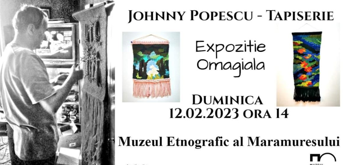 Expoziție omagială de tapiserie realizată de regretatul jurnalist Jonny Popescu