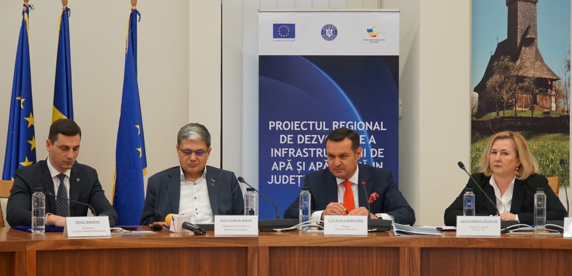 Video | Ionel Bogdan: Finanțare de 400 milioane de euro pentru extinderea rețelelor de apă potabilă și canalizare în județul Maramureș