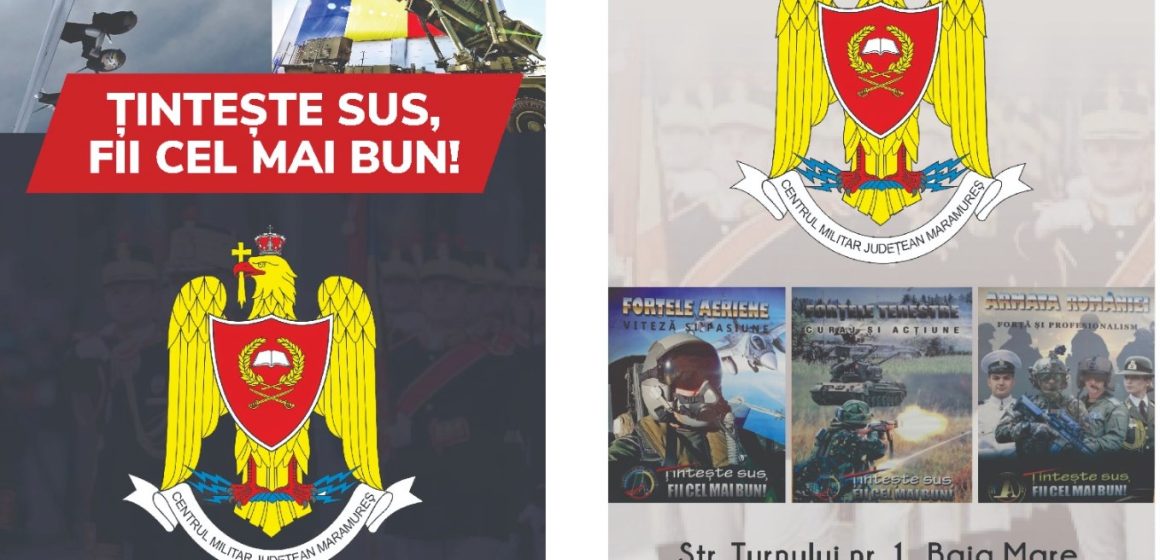 Video | Centrul Militar Județean Maramureș continuă activitatea de recrutare a tinerilor