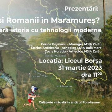 Dacii și romanii în Maramureș – istoria cu tehnologii moderne la Liceul Borșa