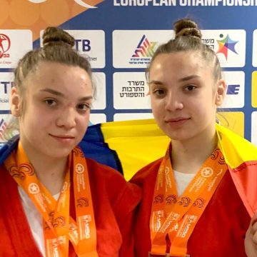 Surorile Alexandra și Anamaria Rus, patru medalii de bronz la Europenele de Sambo