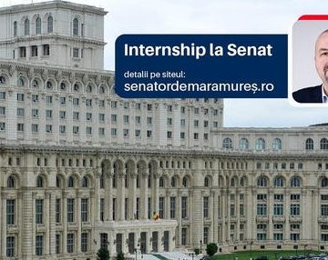 Dan Ivan, senator USR: Alătura-te Senatului Romaniei, timp de o lună de zile, prin programul de internship