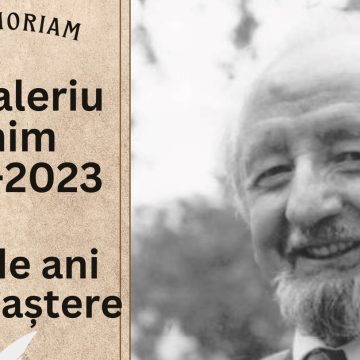 Prof. dr. Valeriu Achim – 100 de ani de la naștere, eveniment de evocare la Muzeul de Istorie