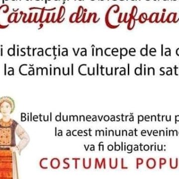 Căruțul din Cufoaia – un obicei din străbuni