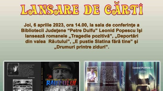 Lansare de cărți și expoziție din Republica Moldova la Biblioteca Județeană Lansare de cărți și expoziție din Republica Moldova la Biblioteca Județeană