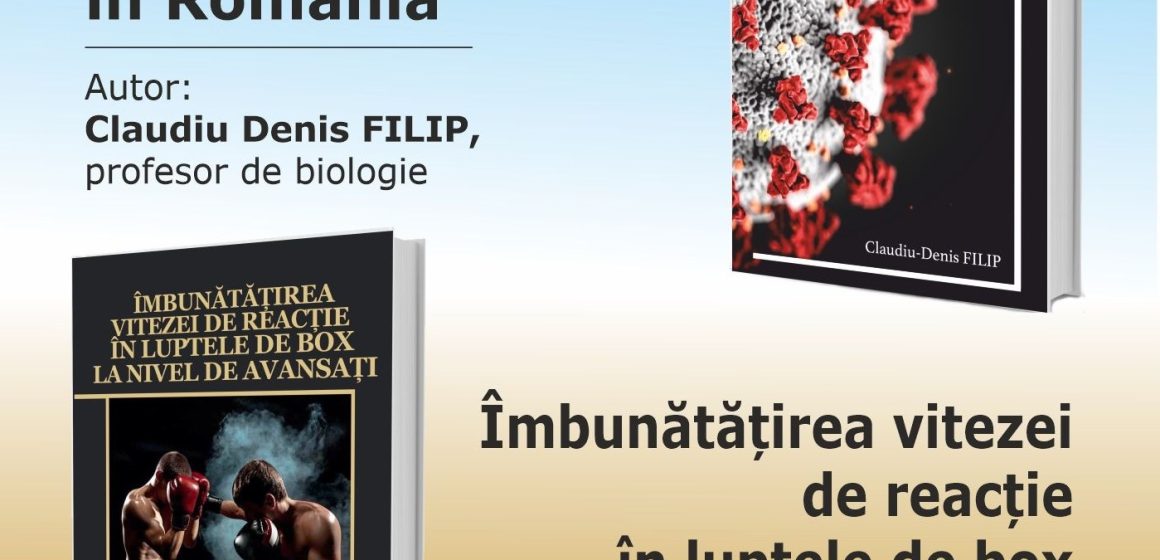 Dublă lansare de carte – autori sunt doi profesori, tată și fiu