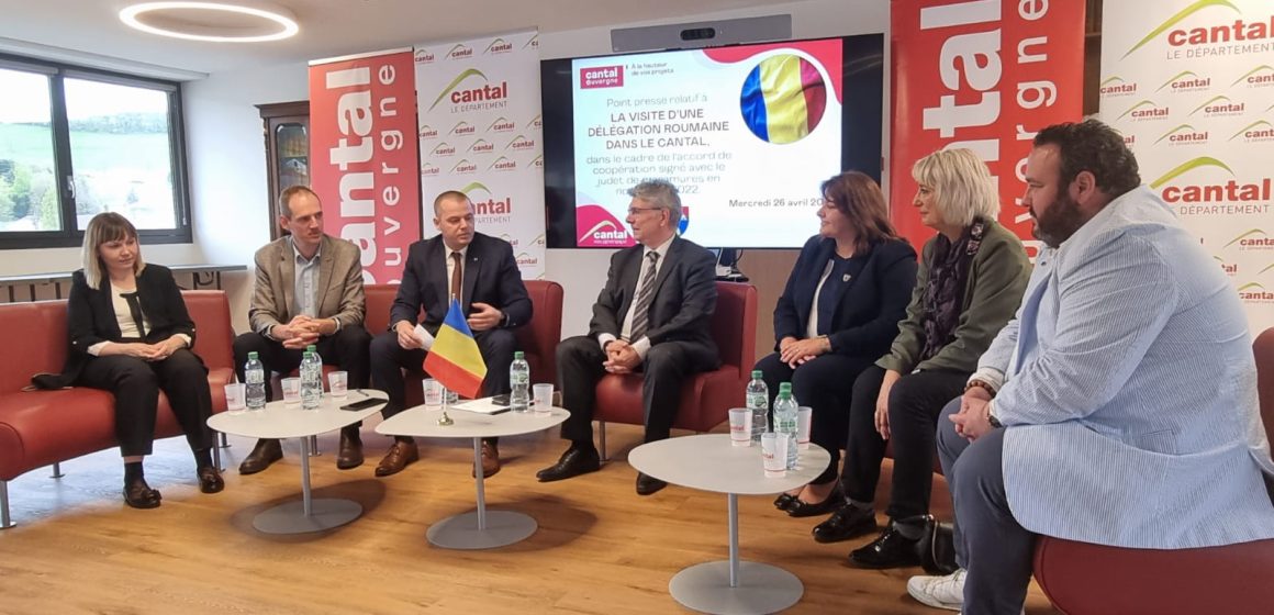 Primele schimburi bilaterale între Maramureș și Cantal în 2023