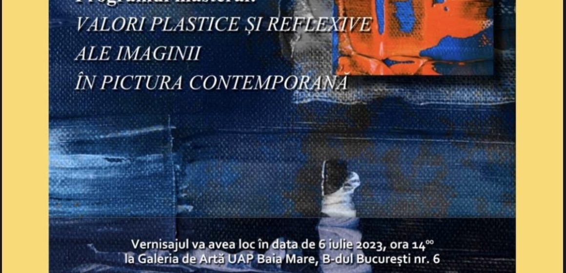 Se deschide expoziția lucrărilor de disertație ale absolvenților programului de masterat