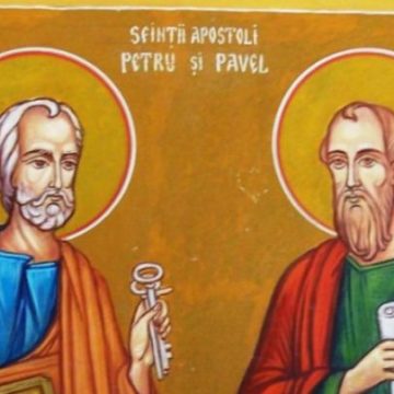 SĂRBĂTOARE: Sfinţii Apostoli Petru şi Pavel SĂRBĂTOARE: Sfinţii Apostoli Petru şi Pavel