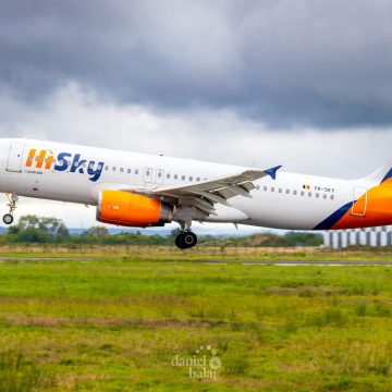 Trei curse săptămânale Baia Mare – Paris operate de HiSky