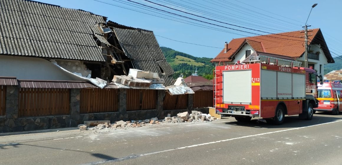 Persoană rănită în urma exploziei unei butelii la Vișeu de Sus