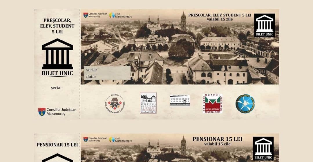 Biletul unic de vizitare a tuturor muzeelor din Baia Mare Biletul unic de vizitare a tuturor muzeelor din Baia Mare