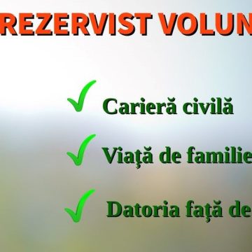 S-a prelungit termenul de înscriere pentru rezervişti voluntari S-a prelungit termenul de înscriere pentru rezervişti voluntari