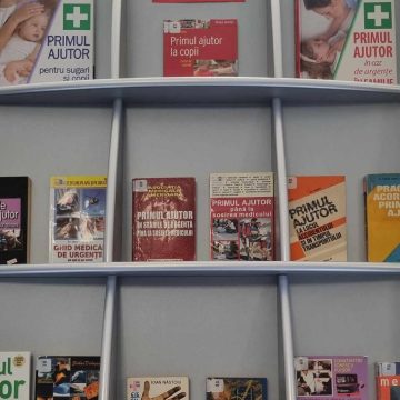 Expoziție de carte de Ziua europeană de prim ajutor Expoziție de carte de Ziua europeană de prim ajutor