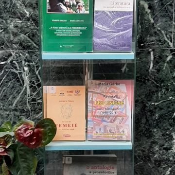 Vitrina cu autori maramureșeni Vitrina cu autori maramureșeni