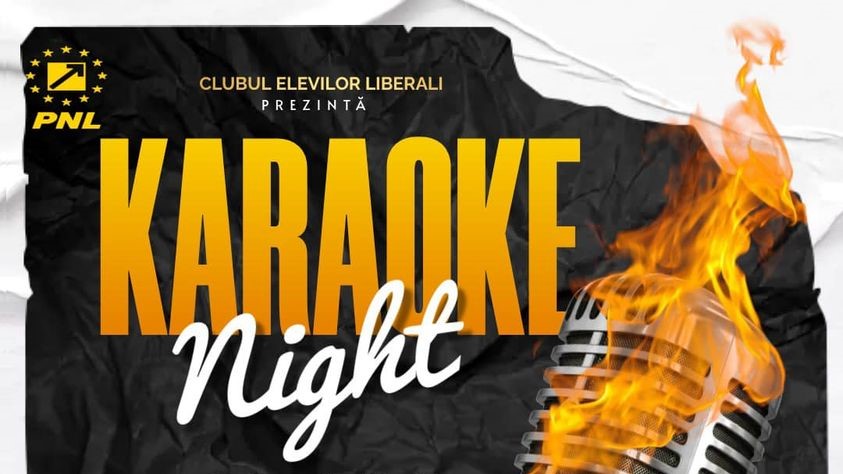 Călin Bota: Clubul Elevilor Liberali Baia Mare a pregătit pentru elevii băimăreni Karaoke Night