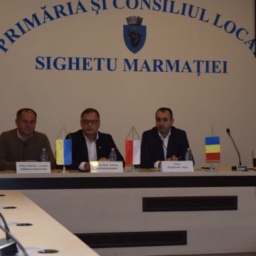 Întâlnire la Sighet cu reprezentanții a două orașe înfrățite, din Polonia și Ucraina