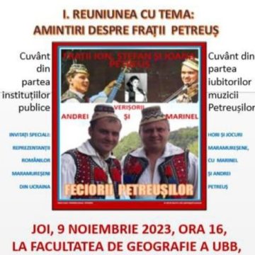 Amintiri despre Frații Petreuș la UBB Sighetu Marmației
