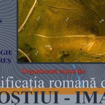 Invitație la vernisajul expoziției temporare „Fortificația romană de la Coștiui – Imaș”