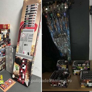 Materiale pirotehnice descoperite în bagajele mai multor cetățeni