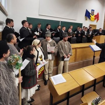 Video | Concert de colinde la Facultatea de Litere