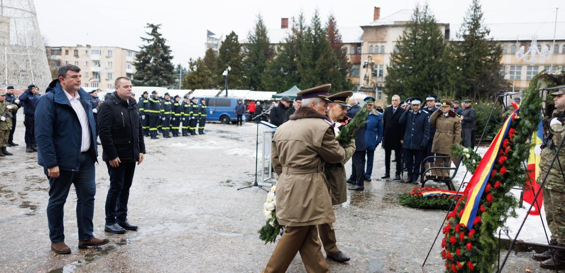 Ceremonialul militar și religios de Ziua Victoriei Revoluției Române și Libertății în Baia Mare Ceremonialul militar și religios de Ziua Victoriei Revoluției Române și Libertății în Baia Mare