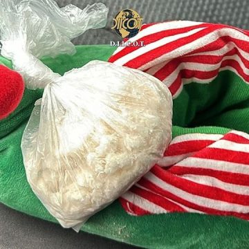 Substanțe interzise disimulate într-o pereche de papuci de casă