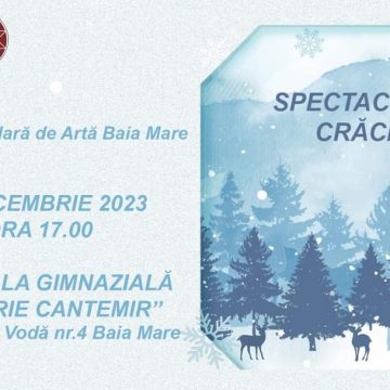 Școala Populară De Artă organizează ”Spectacol de Crăciun” la Școala Gimnazială ”Dimitrie Cantemir” din Baia Mare