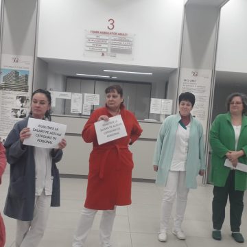 Audio| Protest spontan la Spitalul Județean de Urgență ”Dr. Constantin Opriș” Baia Mare Audio| Protest spontan la Spitalul Județean de Urgență ”Dr. Constantin Opriș” Baia Mare
