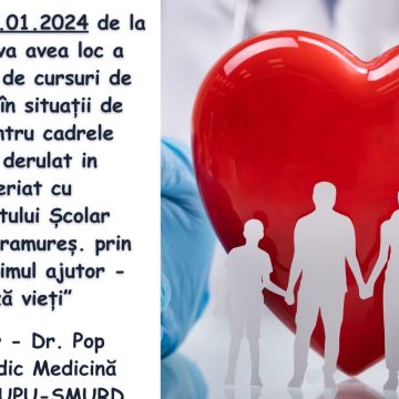 Cursuri de prim-ajutor în situații de urgență pentru cadrele didactice