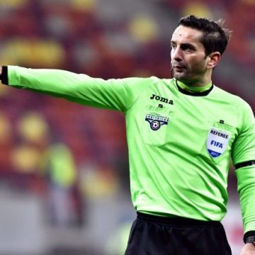 Sebastian Colțescu a devenit arbitrul cu cele mai multe meciuri conduse în prima ligă