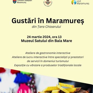 ATELIERE DE GASTRONOMIE: Gustări din Țara Chioarului la Muzeul Satului din Baia Mare