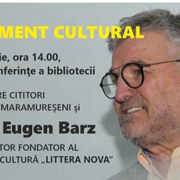 EVENIMENT CULTURAL: Dialog între cititori și scriitori din Maramureș și Vasile Eugen Barz