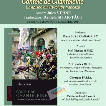 LANSARE DE CARTE: Jules Verne – Contele de Chanteleine, un episod din Revoluția franceză LANSARE DE CARTE: Jules Verne – Contele de Chanteleine, un episod din Revoluția franceză
