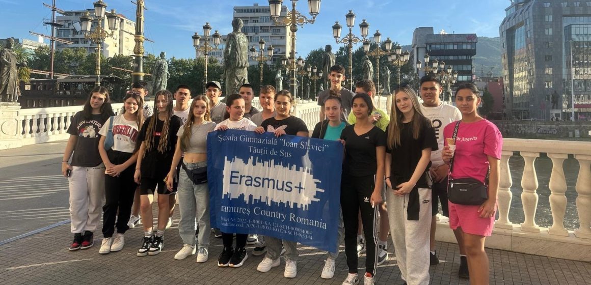 ERASMUS+: Elevii Școlii Gimnaziale „Ioan Slavici” Tăuții de Sus la școala parteneră din Thessalonik, Grecia