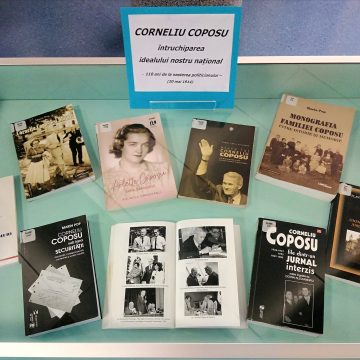BIBLIOTECA JUDEȚEANĂ: Vitrină de carte în memoria lui Corneliu Coposu