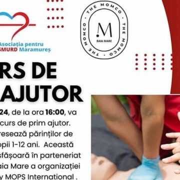 SMURD MARAMUREȘ: Curs de prim ajutor pediatric