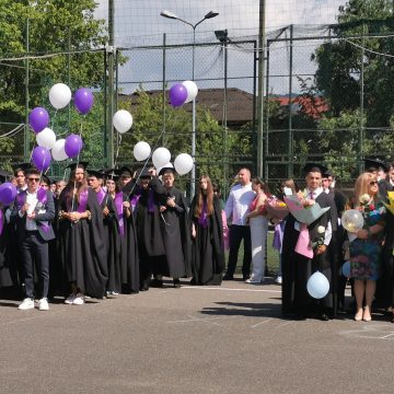 VIDEO: Festivitatea de absolvire a liceului la Colegiul Tehnic Anghel Saligny
