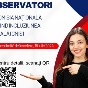 MMSS: Selecție pentru observatori în Comisia națională privind incluziunea socială MMSS: Selecție pentru observatori în Comisia națională privind incluziunea socială
