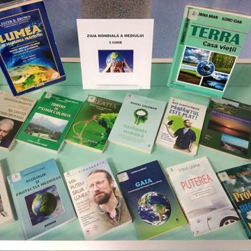 BIBLIOTECA JUDEȚEANĂ: De Ziua Mondială a Mediului BIBLIOTECA JUDEȚEANĂ: De Ziua Mondială a Mediului