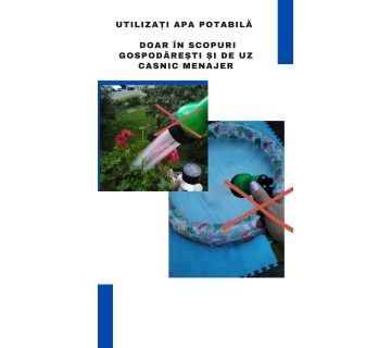 VITAL: Folosiți rațional rezervele de apă, evitând udatul grădinilor și umplerea bazinelor și piscinelor!