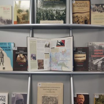 EXPOZIȚIE DE CARTE: Războiul care a schimbat harta lumii – 110 ani de la începutul Primului Război Mondial EXPOZIȚIE DE CARTE: Războiul care a schimbat harta lumii – 110 ani de la începutul Primului Război Mondial